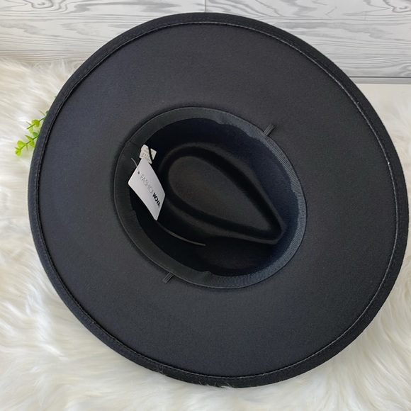 Black Fedora Hat - Picture 7 of 13